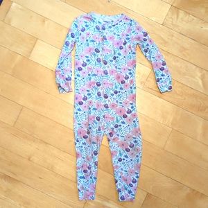 Magnetic Me Long Sleeve Peony Romper/Sleeper 12-18 months